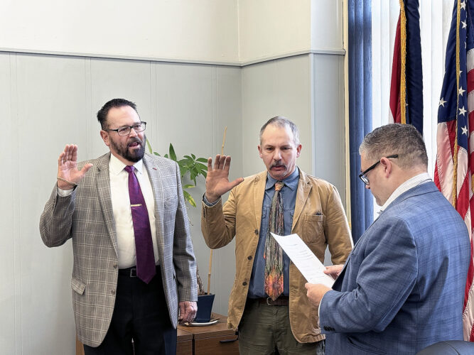 Swearing in